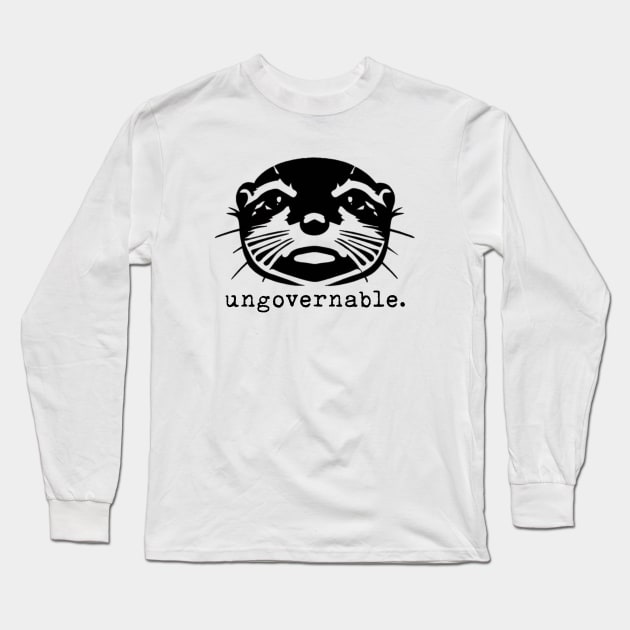 ungovernable. 841 otter Santa Cruz Long Sleeve T-Shirt by REDWOOD9